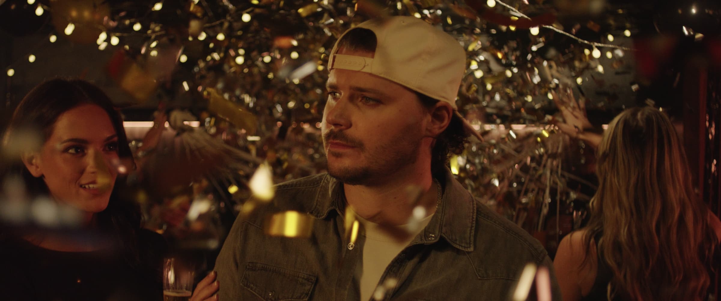 Closing cinematic frame from the Single Again music film